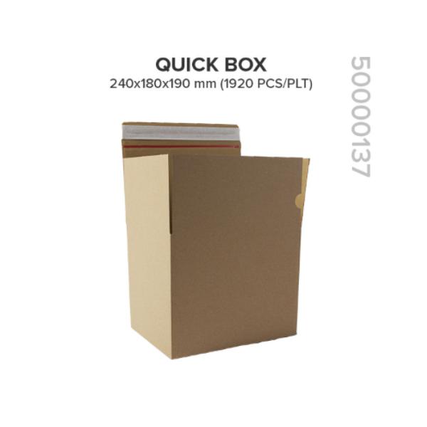 Quick box m/tape 240x180x190 mm