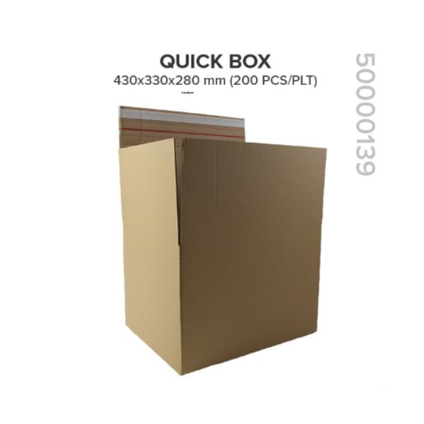 Quick box m/tape 430x330x280/235/195/170