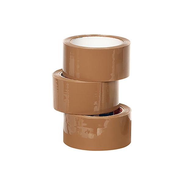 Pakketape Brun 50 mm x 66 mtr.