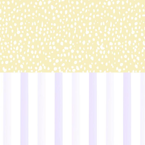 Gavepapir 3648 55cm Sprinkled Dots