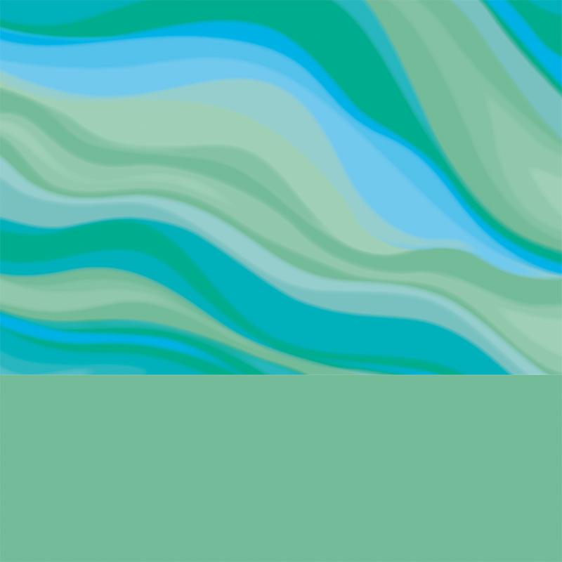 Gavepapir 3659 Lagoon Vibes 55 cm x 100 m