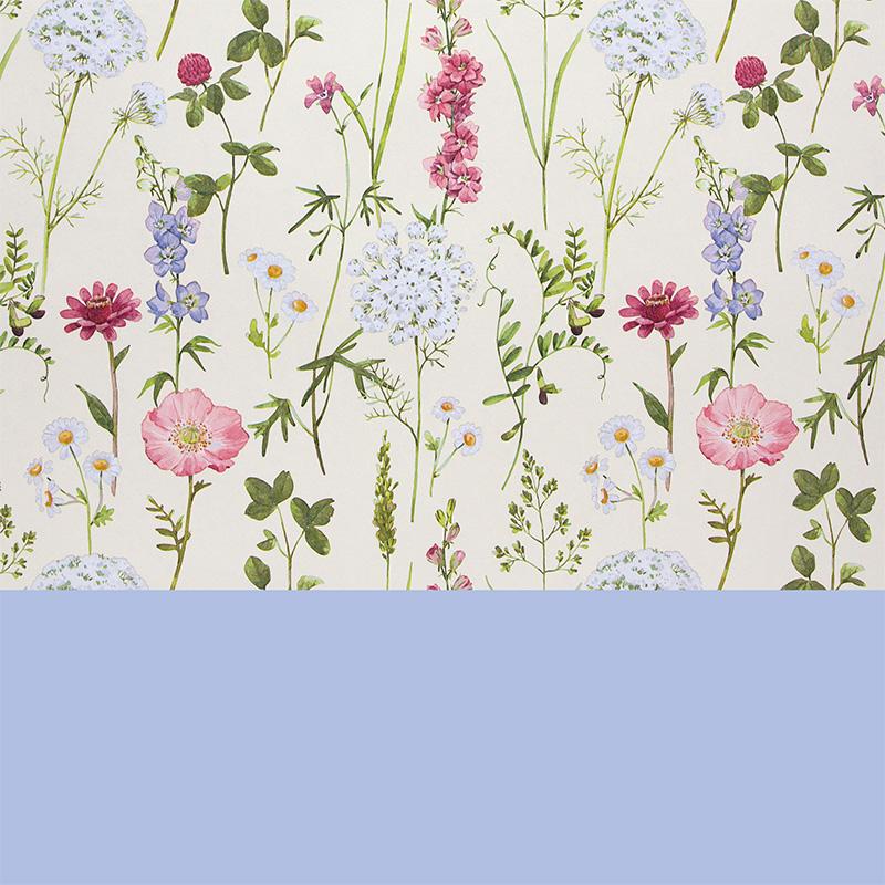 Gavepapir 3668 Flower Meadow Sand 55 cm x 100 m