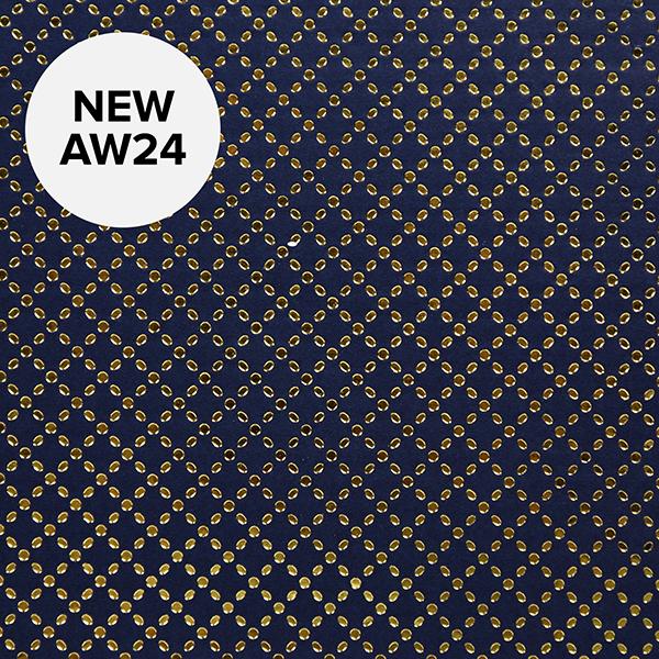 Gavepapir 3703 Classy Gold Blue