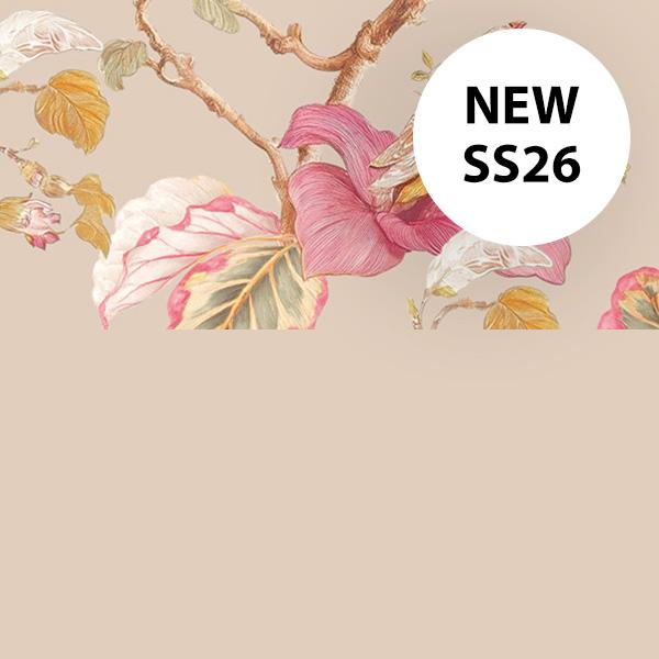 Wrapping paper 3712 55cm Botanical vintage