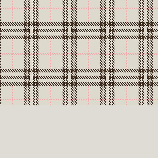 Wrapping paper 3722 Flannel Checked cream55cm x 100m