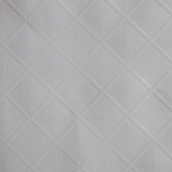 Julepapir 6289 White Embossed Square