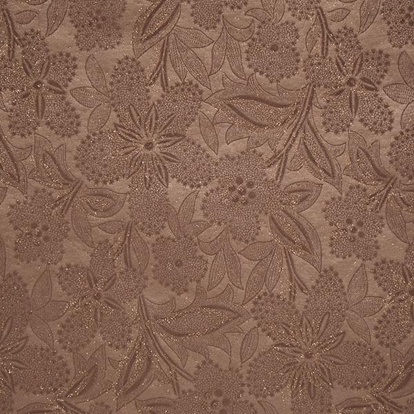 Julepapir 6296 Copper Glitter Flower 55 cm