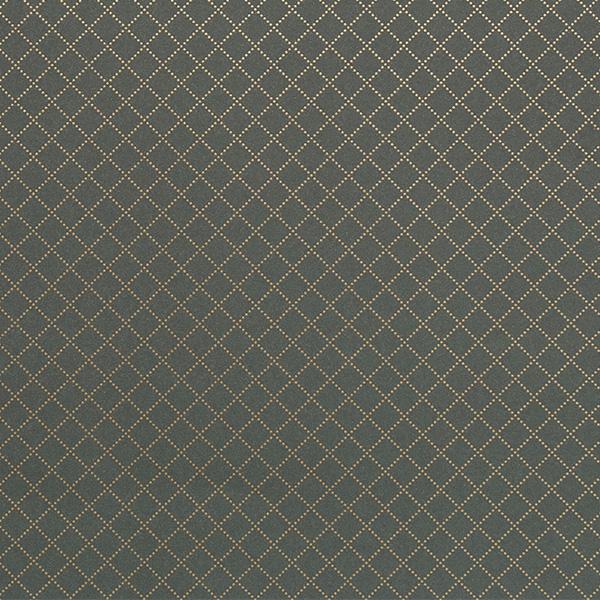 Julepapir 6392 Green Diamond Gold 55 cm x 100 m