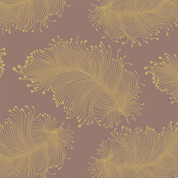 Julepapir 6413 Purple Feather 