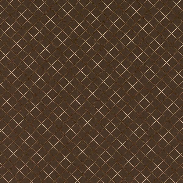 Julepapir 6446 Brown Gold Diamond 55 x 100 cm