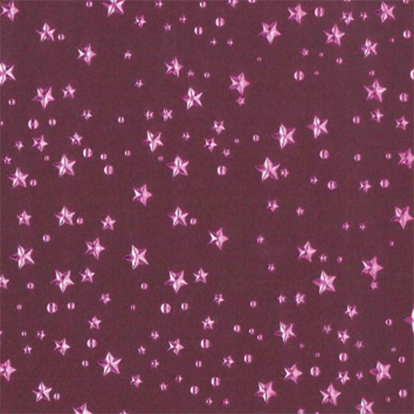 Julepapir 6466 Purple Little Stars 555 cm x 100 m