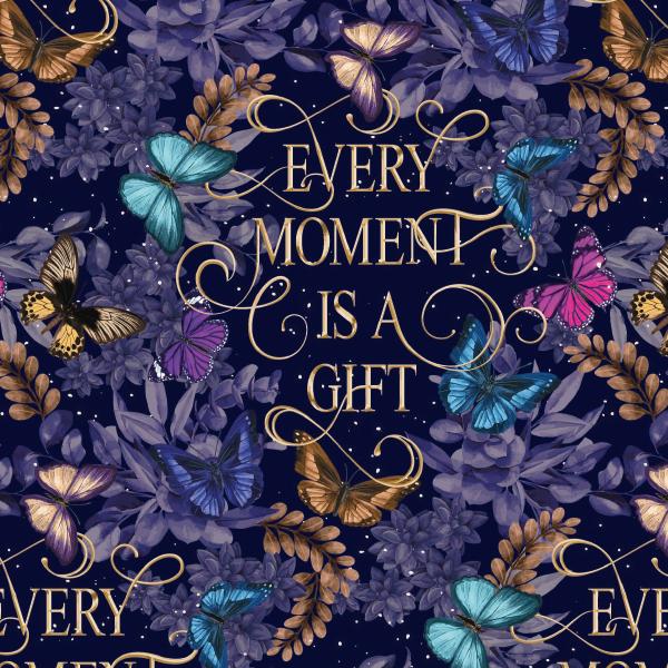 Christmas Paper 6488 Every Moment is a Gift 55 cm