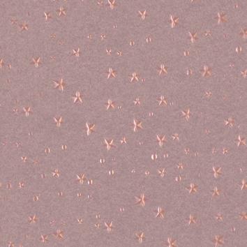 Julepapir 6499 Little Stars antique Rose 55 cm x 100 m