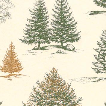 Julepapir 6524 Christmas Atmosphere Green  55 cm x 100 m
