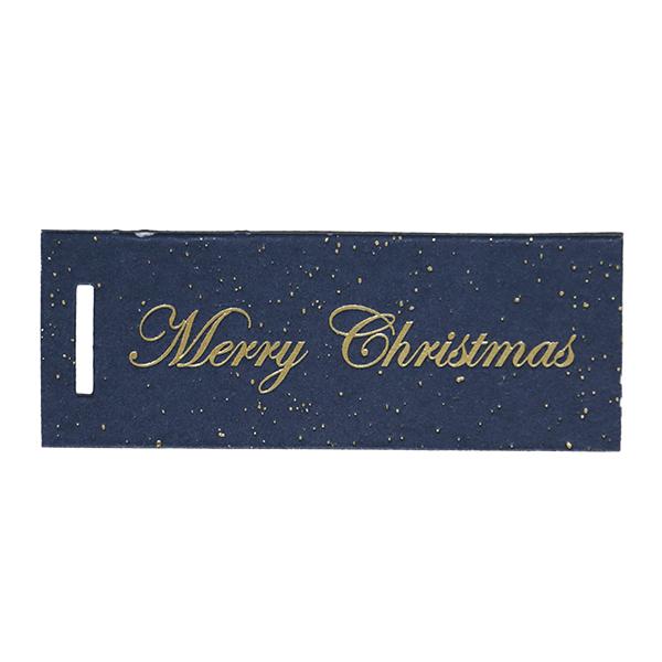 Merry Christmas Gold Dust Navy 90 stk