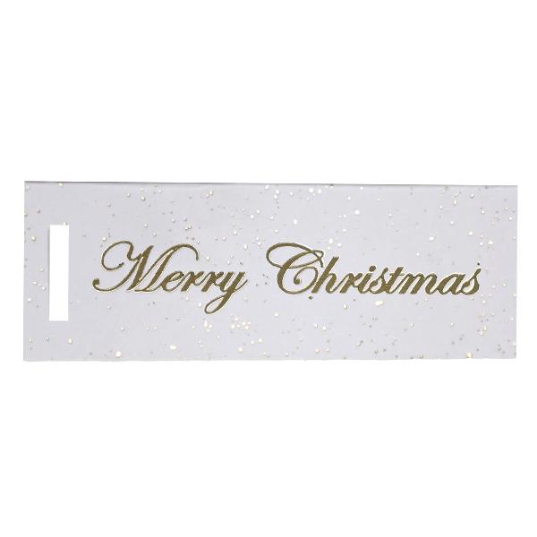 Merry Christmas Gold Dust Ivory 90 stk