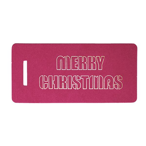 Merry Christmas New Dark Pink 90 stk