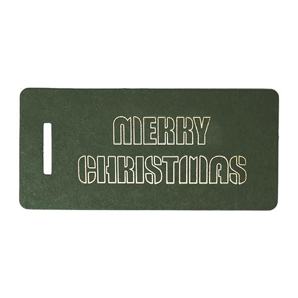 Merry Christmas New Dark Green 90 stk