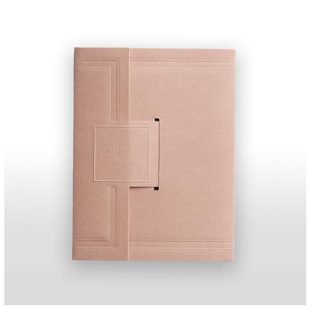 Bon / Gavekort omslag Antik Rose 10x13 