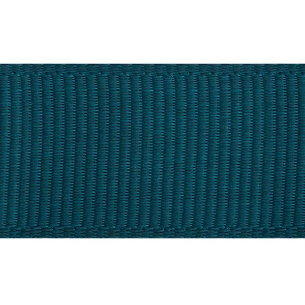 Ribbet bånd 15mm x 90m Teal