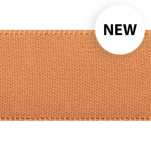 Satin ribbon 18 mm 90m. Old Gold