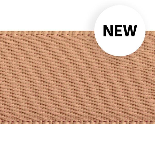 Satin ribbon 18 mm 90m. Latte