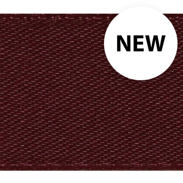 Satin ribbon 50 mm 45m. Rosewood
