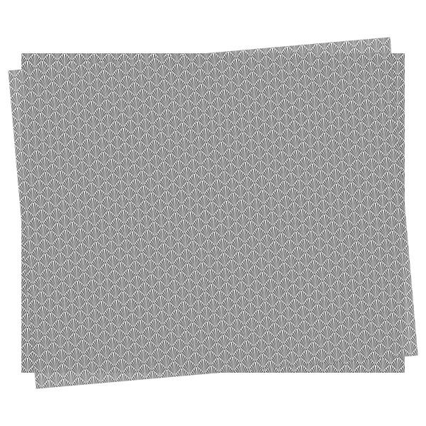 Silkepapir Grey Vifte 50x75cm 480 ark