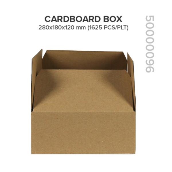 Cardboard box 50000096 280x180x120 mm.