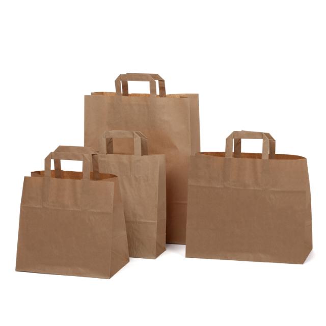 Pose Brun Kraft flat 32x12x41 cm 250 stk