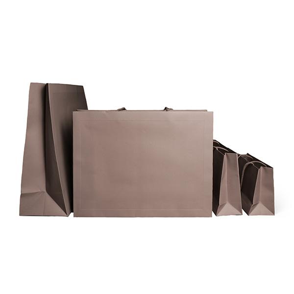Luxury bag Nougat with frame 200x80x150mm