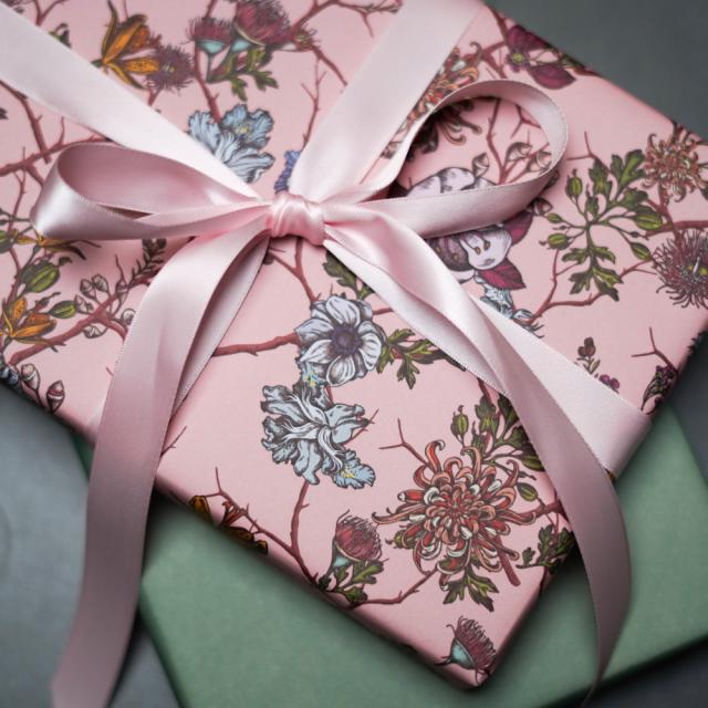 Gavepapir Rosegarden Green 55 cm