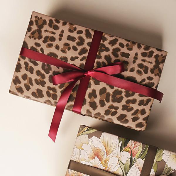 Wrapping paper 3694 55cm Autumn Leopard, 100 m