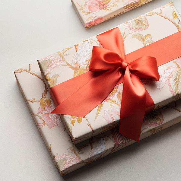 Wrapping paper 3712 55cm Botanical vintage