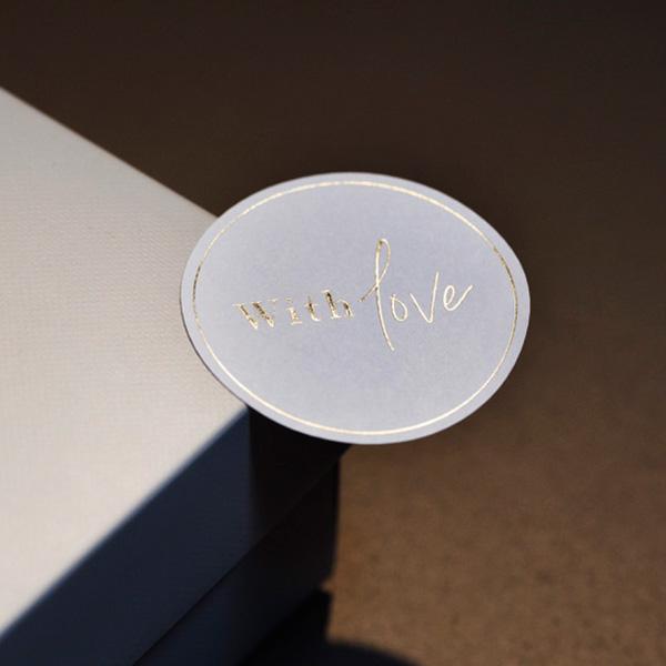 With love sticker 250pcs/roll