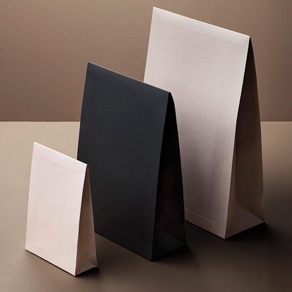 Gift bag Nougat with frame 160x60x230+60mm