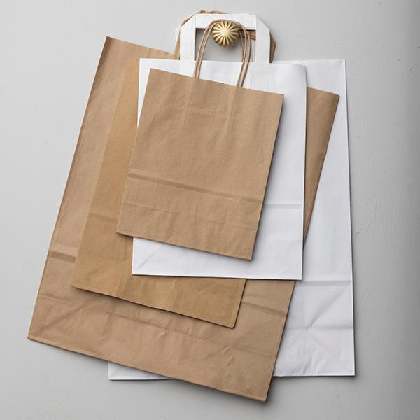 Pose Brun Kraft Twist 32x12x41cm 200 stk