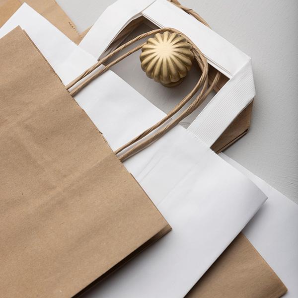 Pose Brun Kraft Twist 32x12x41cm 200 stk
