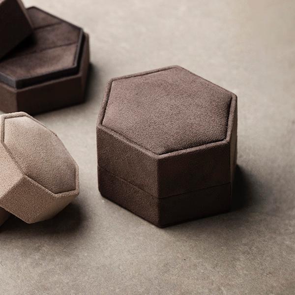 Jewelry box Velvet Chocolate Large