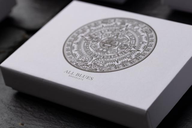 Hardboxes - Embacollage - Customized - All blues