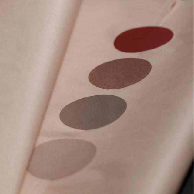 Etiketter til silkepapir